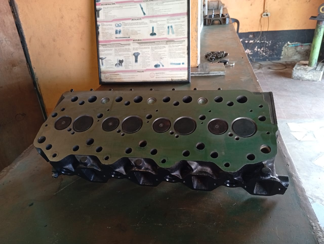 Regasa Rectificación de cámaras Barinas Asientos Válvulas Precisión